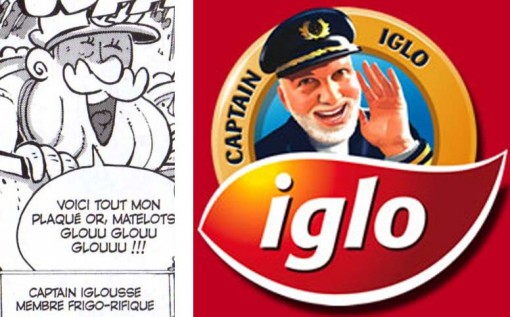 Un des membres du jury est une allusion au personnage de Captain Iglo