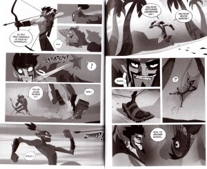 Page 8 et 9 du Tome 11 de Dofus Monster