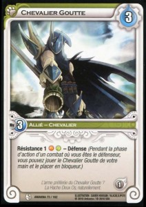 Chevalier Goutte carte Wakfu TCG