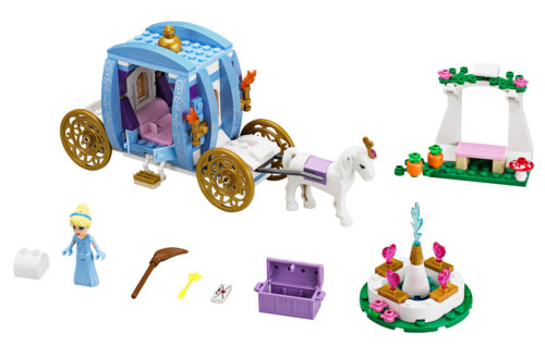 Photo du set Lego Princesse Disney 41053 : le carrosse enchanté de Cendrillon