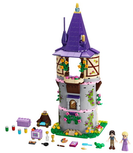Photo du set Lego Princesse Disney 41054 : Raiponce - La tour