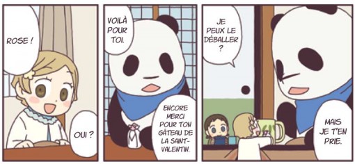 Rose et Pan’Pan Panda