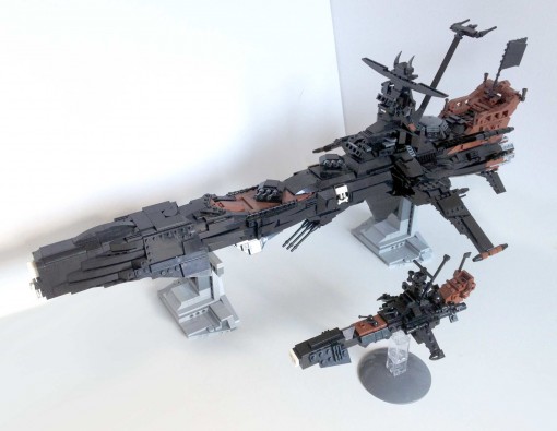 Comparaison des deux Arcadia LEGO