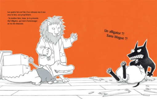 Page 7 du livrte Isaac l'affreux méchant loup [nobi nobi]