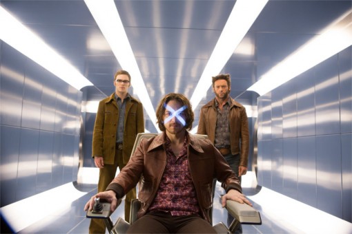 Professeur Xavier et Wolverine dans X-Men : Days of the future past