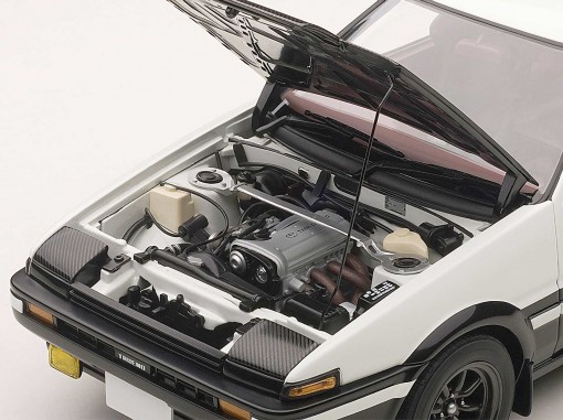 Moteur de la AE86 d'INITAL D 