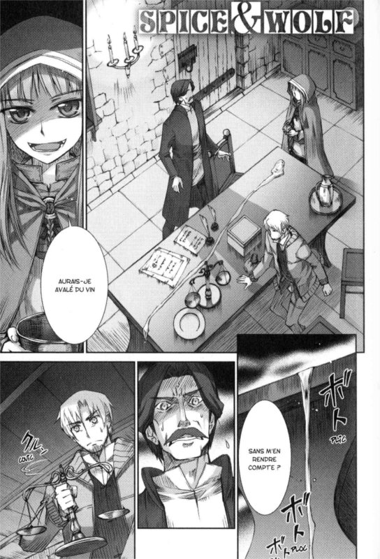 Page 1 du manga Spice & Wolf Tome 4