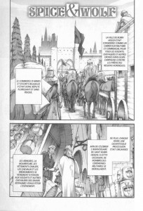 Page 1 du tome 5 du manga Spice & Wolf