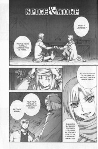 Page 1 du tome 9 du manga Spice & Wolf