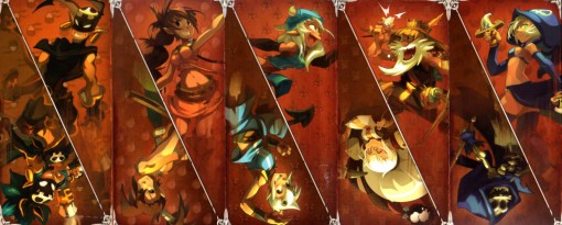 Cartes de caractéristiques de tome 2 de Dofus : Le fil Pourpre