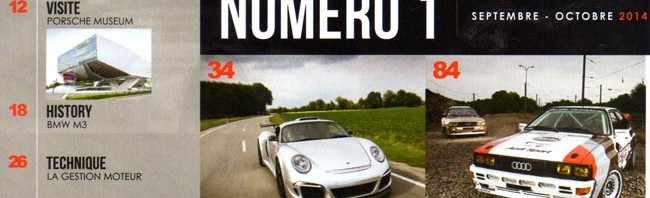 Autobahn sommaire du numéro 1