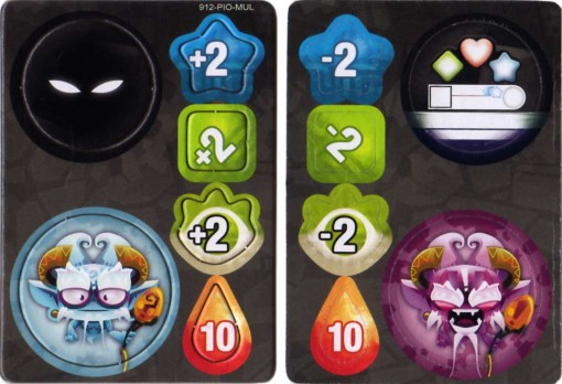 Krosmaster cartes bonus pions