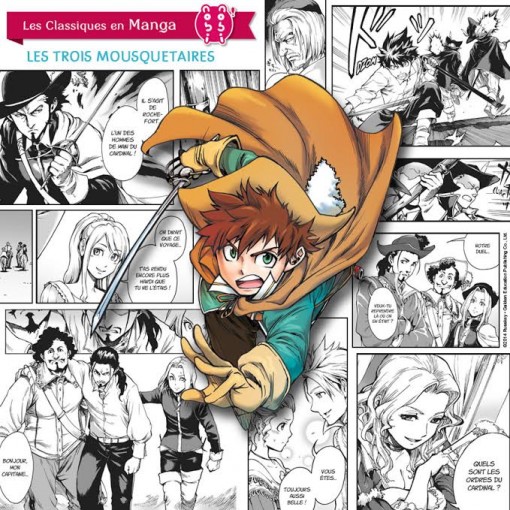 Image Quatre Mousquetaires manga publié chez nobi nobi