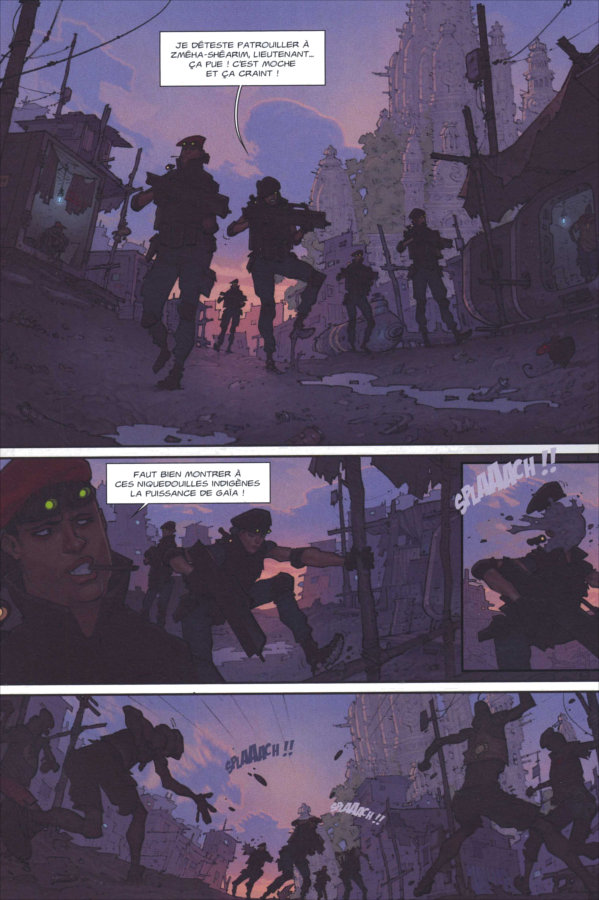 Page 2 de la Bande-dessinée Piège à Zarkass Tome 2 : Pondichéry mon amour