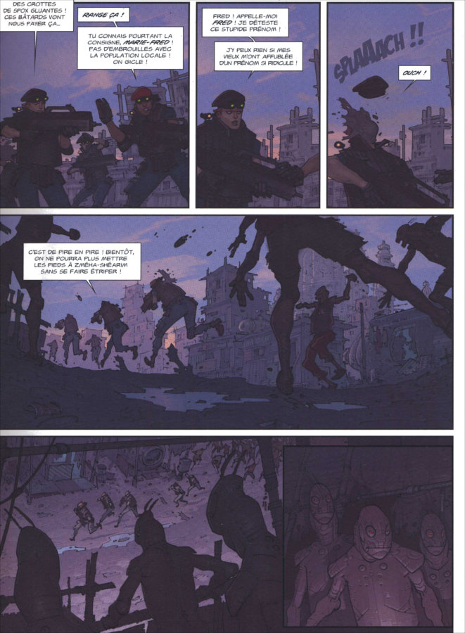 Page 3 de la Bande-dessinée Piège à Zarkass Tome 2 : Pondichéry mon amour