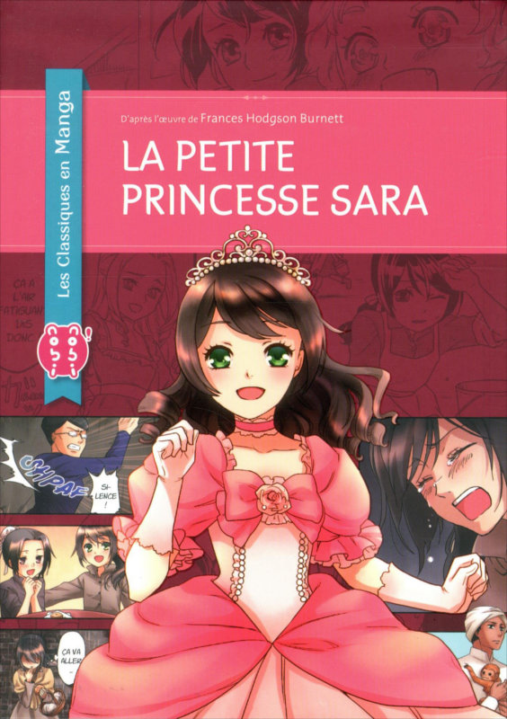 couverture du manga La petite princesse Sara édité par nobi nobi