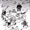 Dofus manga tome 22 page 7 - allusion à Frogger