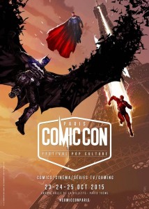 Affiche du Comic Con Paris