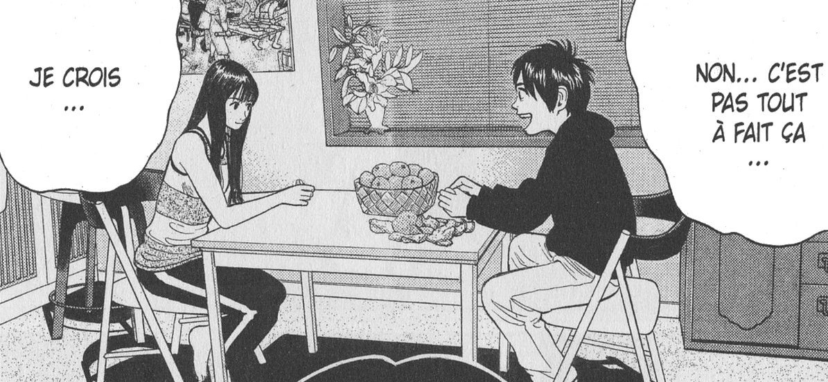 Fushimi et Rin discutent ensemble la nuit avant la séparation du groupe