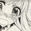Gros plan d'Asuna face à une blessure de Kirito