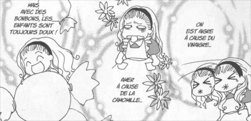 Alice et les différentes humeurs dans le manga Alice au pays des merveilles (nobi nobi !)