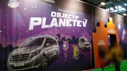 Mercedes sur le salon Kid Expo 2015