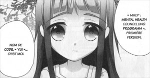Yui est la fille adoptive de Kirito et d'Asuna et se révèle être une IA qui aide les joueurs