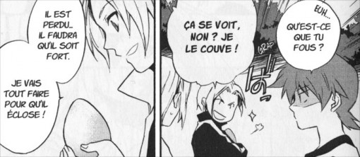 Elfyn dans le manga Chroniques de Tindharia