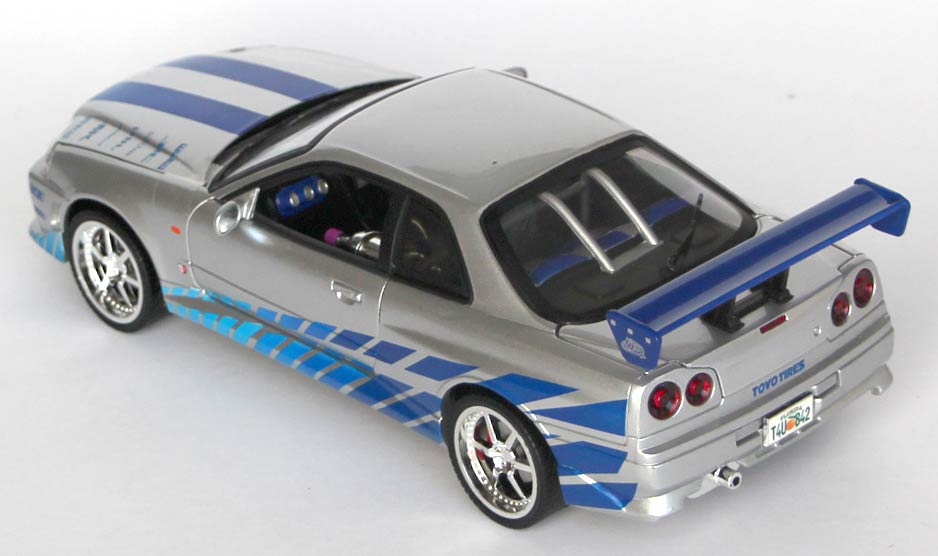 Fast & Furious 2 : Nissan Skyline GT-R R34 – ech 1/18 (Joyride