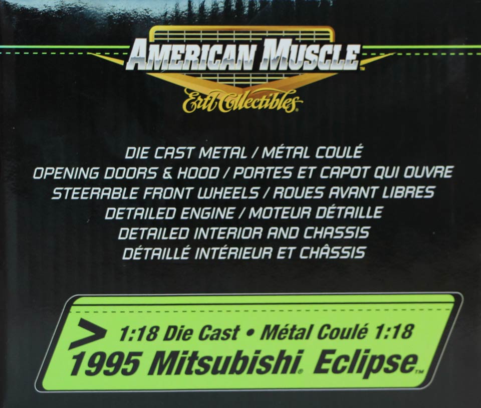 Packaging droite Mitsubishi Eclipse Fast Furious