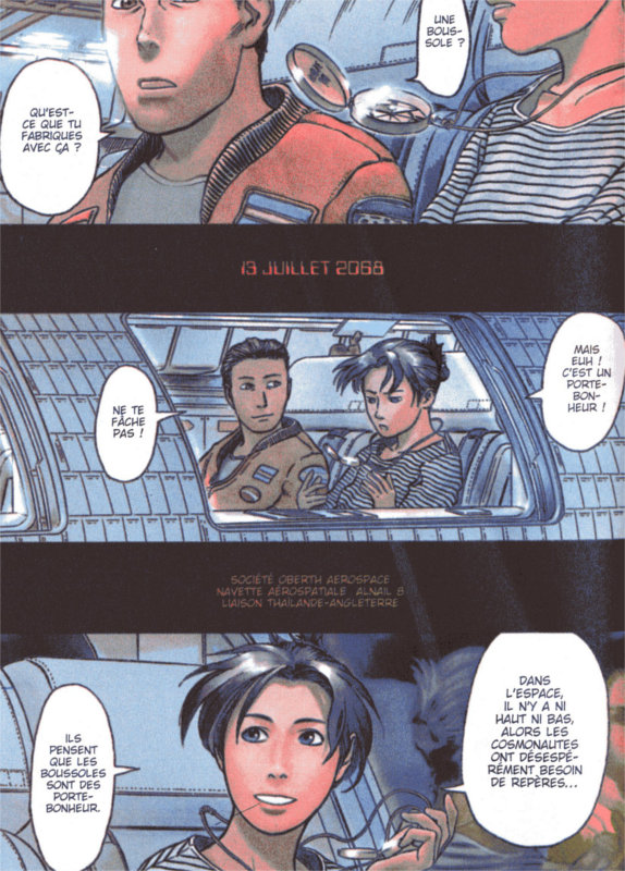 Page 1 du manga Planètes Intégrale