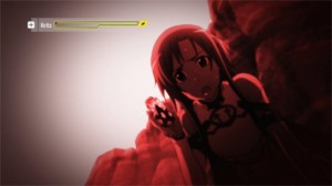 Asuna soigne Kirito après la tentative d'assassint de Kuradeel