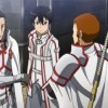 Kirito, Kuradeel et Godfree en mission pour tester le talent des nouveaux membres de la guilde
