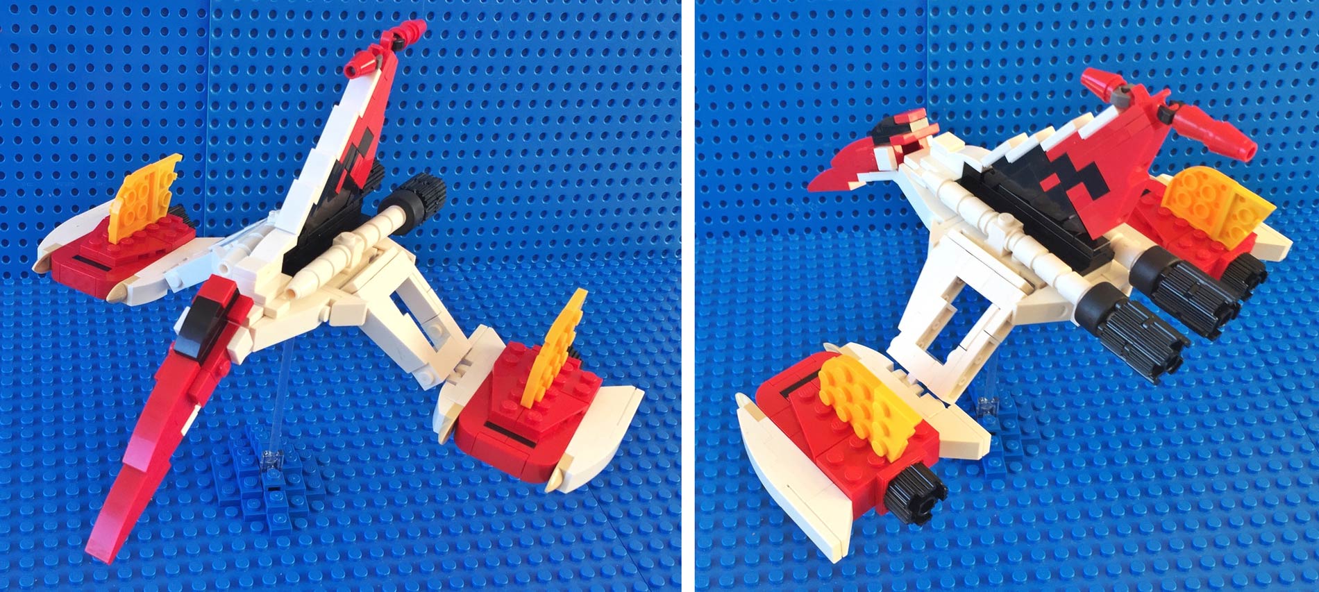 L'Alcorak de Goldorak en Lego – 23 cm