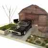 Diorama garage de la Dodge Charger de Fast and Durious