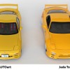 Comparaison de la RX-7 Initial D de Jada Toys et AUTOart