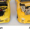 comparaison moteur de la version AUTOart et Jada Toys de la RX-7 d'Initial D