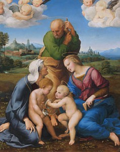 La Sainte Famille Canigiani de Raphaël