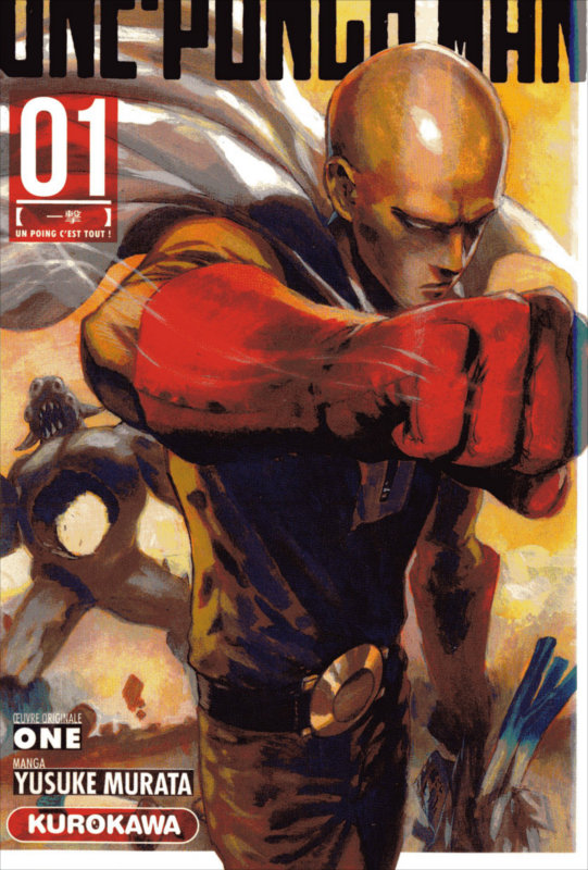 Couverture du tome 1 du manga One-Punch Man