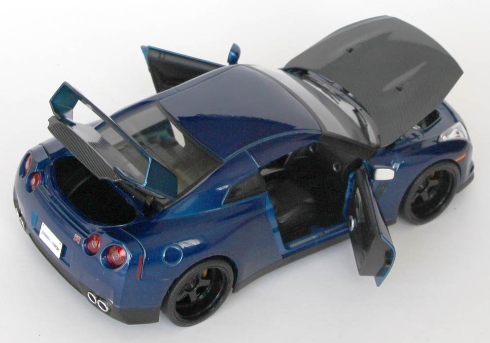 Partie mobiles de la Nissan GT-R R35 1/18 de Jada Toys - Fast and Furious 7
