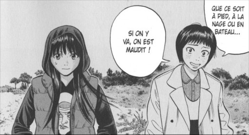 Rin et une amie salue Norito