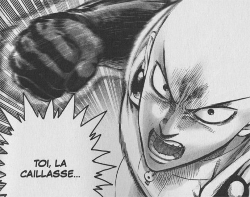 Saitama explose un météore