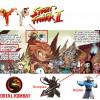 Légendaires parodia Street Fighter et Mortal Kombat
