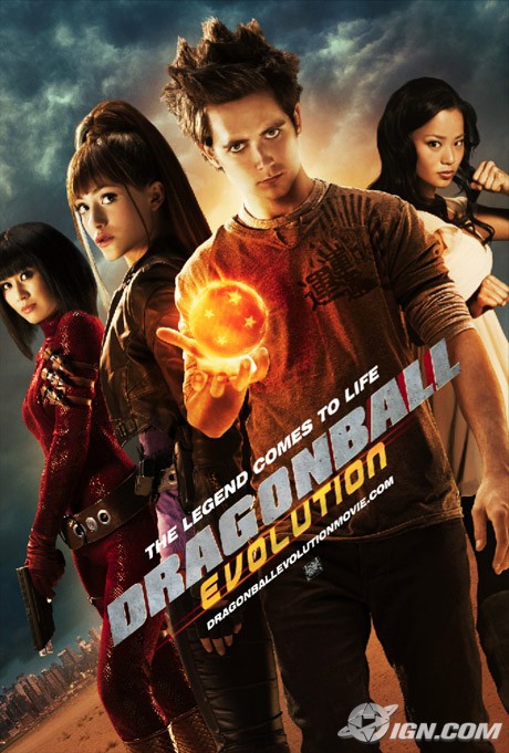 Affiche de Dragonball Evolution (image : IGN)
