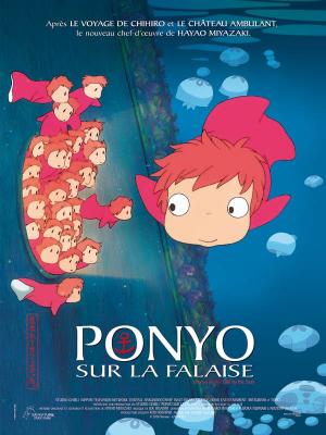 Affiche du film ponyo sur la falaise