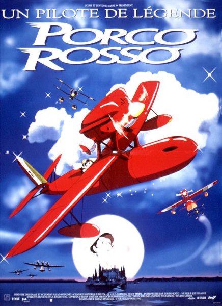 affiche du film Porco Rosso