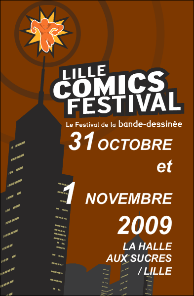 Flyer Lille Comics Festival