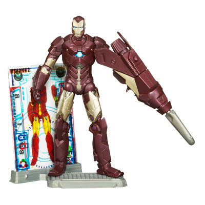 Figurine Iron man 2 par Hasbro
