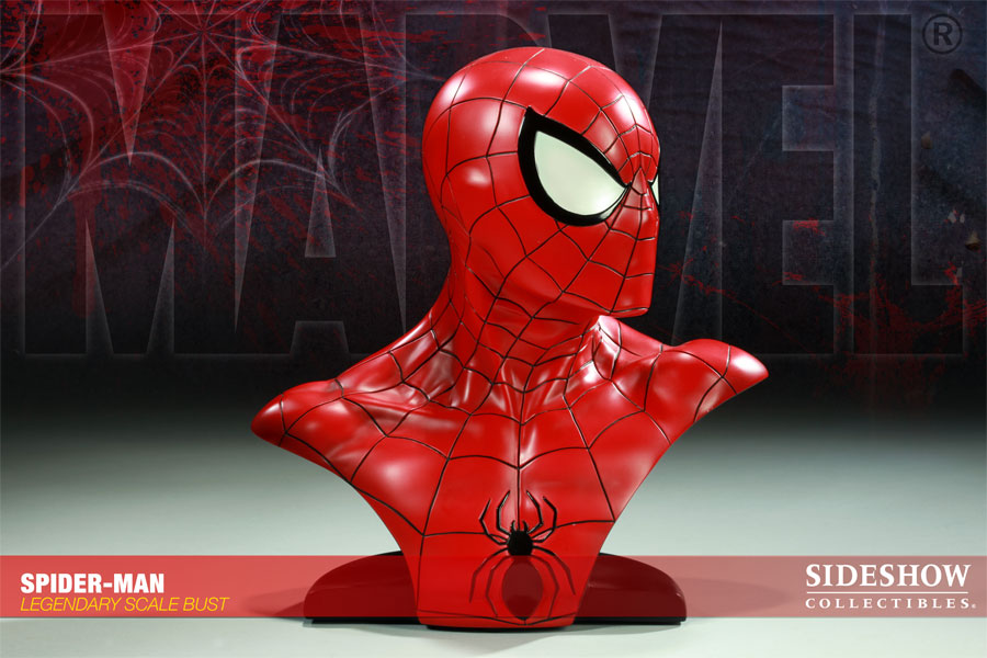 Buste Spider Man chez Sideshow Collectibles