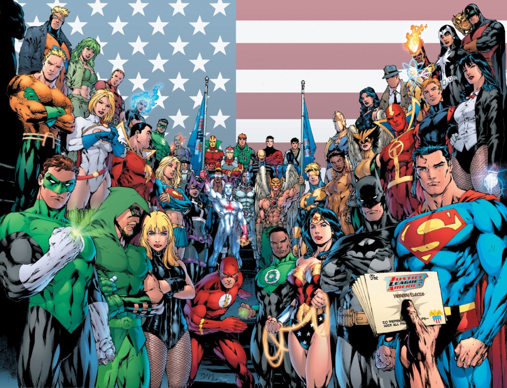 Image des supers héros DC comics